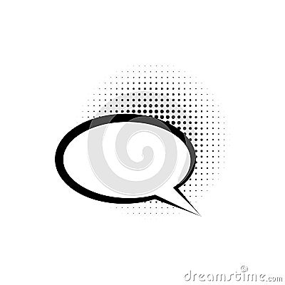 pop art, speech bubble icon. Element of speech bubble ic pop art style icon. Signs and symbols collection icon for websites, web Stock Photo