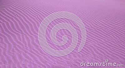 Pop art surreal style lilac purple colored amazing desert sand ripple patterns Stock Photo