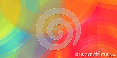 Pop Background of colorist fantasy with transprent fornms. Stock Photo