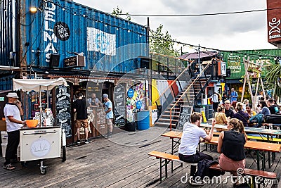 Pop Brixton, South West London Editorial Stock Photo