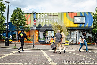 Pop Brixton, South West London Editorial Stock Photo