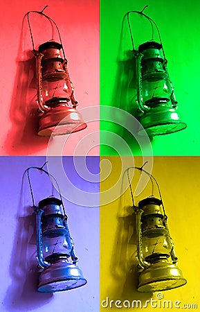 Pop Lamp Stock Photo