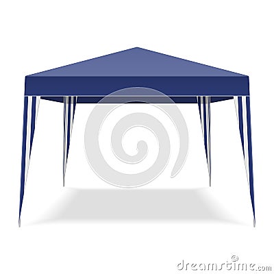 Pop Up Gazebo Vector Illustration