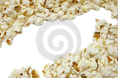 Popcorn Corners Stock Photo