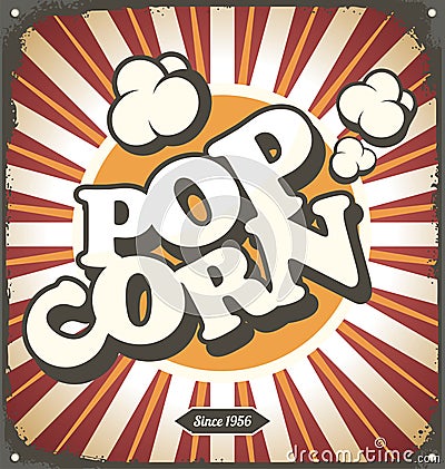 Popcorn Vector Illustration