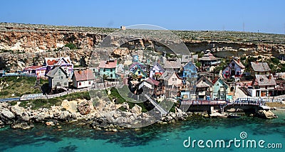 Popeye Village Stock Photo