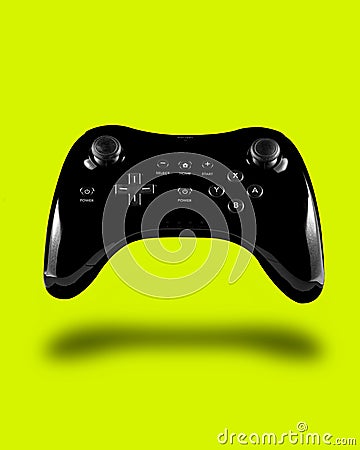 Popping Controller floating gaming Cartoon Illustration