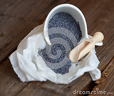 Poppy seed Stock Photo