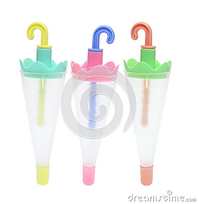 Popsicle Molds Stock Photo