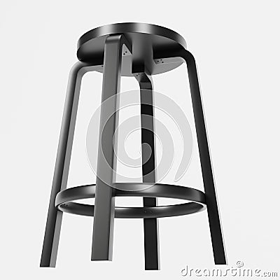 Artek Bar Stool 64 Stock Photo