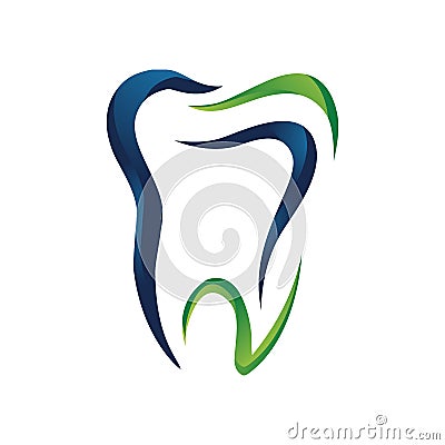 popular 3d dentist stomatology medical dental clinic logo design vector template Vector Illustration