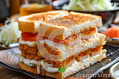 Katsu Sando - Japan Stock Photo