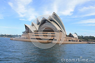 Opera House of Sydney New South Wales, Australia Editorial Stock Photo