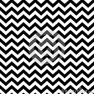 Popular vintage zigzag chevron pattern Vector Illustration