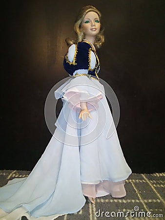 Porcelain Doll Cinderella Editorial Stock Photo