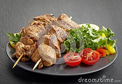 Pork barbecue Stock Photo