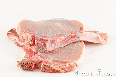 Pork chop Stock Photo