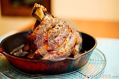 Pork knuckle Stock Photo