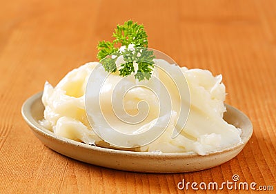 Pork lard Stock Photo