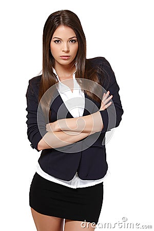 Porrait of a businesswoman Stock Photo