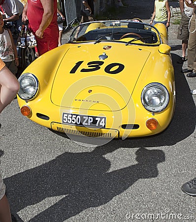 Porsche 550 Spyder Editorial Stock Photo