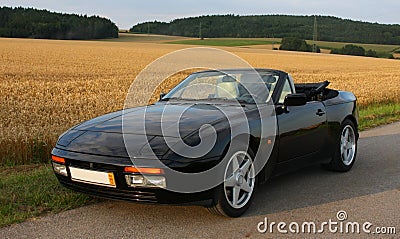 Porsche 944 Cabriolet Editorial Stock Photo