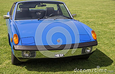 Porsche 914 Coupe Editorial Stock Photo