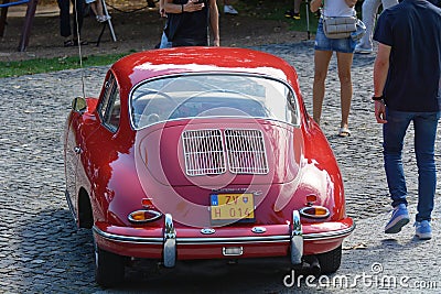 Porsche 356 coupe (1948-1965) Editorial Stock Photo