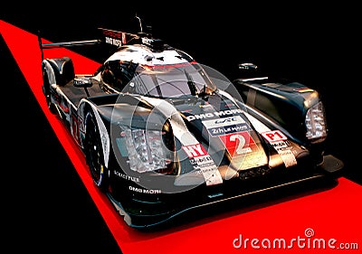 Porsche 919 Hybrid Editorial Stock Photo