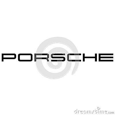 Porsche logo Editorial Stock Photo