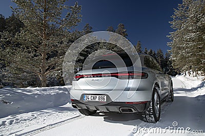 Porsche Macan Editorial Stock Photo