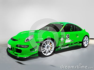Sports Porsche Car Editorial Stock Photo