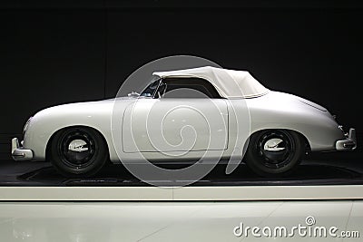 Porsche 356 speedster prototype. Editorial Stock Photo