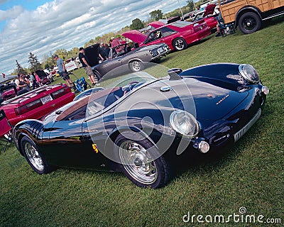 Porsche Spyder sports car Editorial Stock Photo