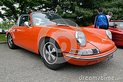 Porsche 911 Targa Editorial Stock Photo