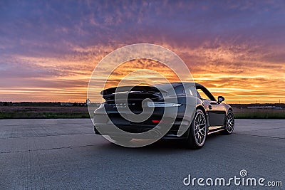 2015 Porsche 911 Turbo S Editorial Stock Photo