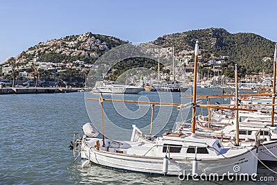 Port Andratx,Balearic Islands,Spain. Editorial Stock Photo