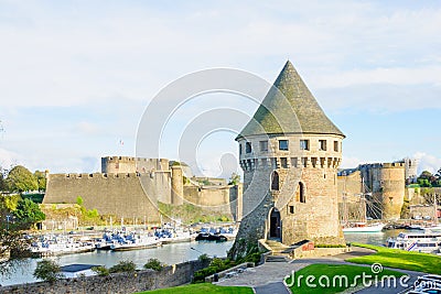 Port of Brest Editorial Stock Photo