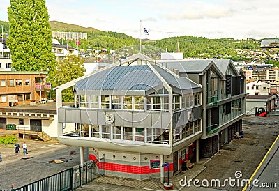 Port Building in Molde Editorial Stock Photo