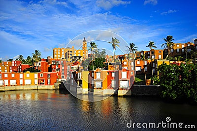 Port Chambly, Mauritius Stock Photo