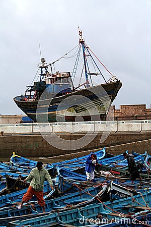 Port in Essaouira #6 Stock Photo