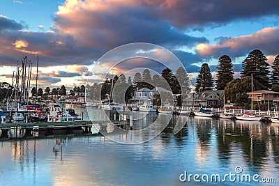 Port Fairy Stock Photo