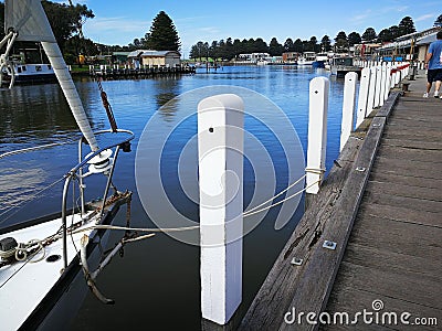 Port Fairy Victoia Australia Editorial Stock Photo