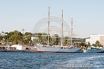 Port of Gdynia Editorial Stock Photo