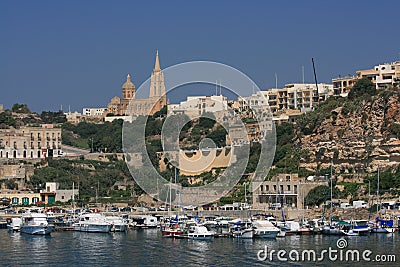 Port of Gozo Stock Photo
