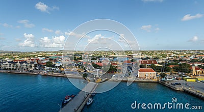 Port of Kralendijk Bonaire Stock Photo