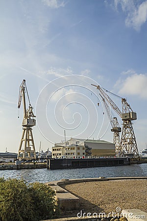 The port of La Ciotat Stock Photo