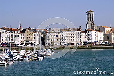 Port of La Rochelle in France Stock Photo