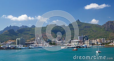 Port Louis Stock Photo