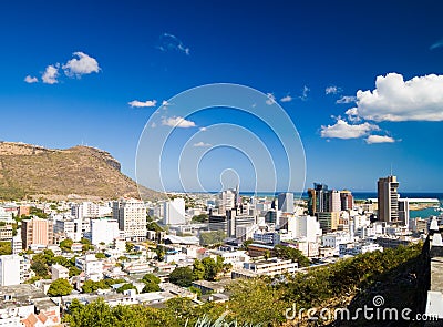 Port Louis Mauritius Stock Photo